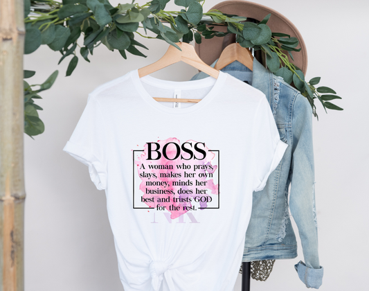 Queen's Empowerment Collection : " BOSS" Women's Apparel